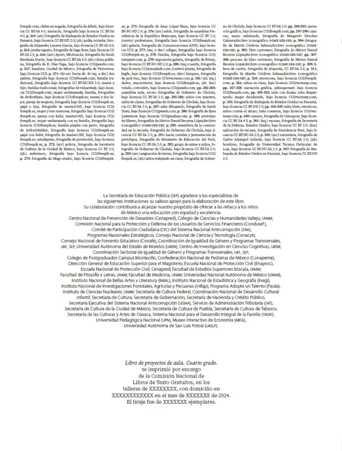 Página 359 de Proyectos de Aula. Libro de Educación Primaria Grado 4° Ciclo Escolar 2025 - 2026