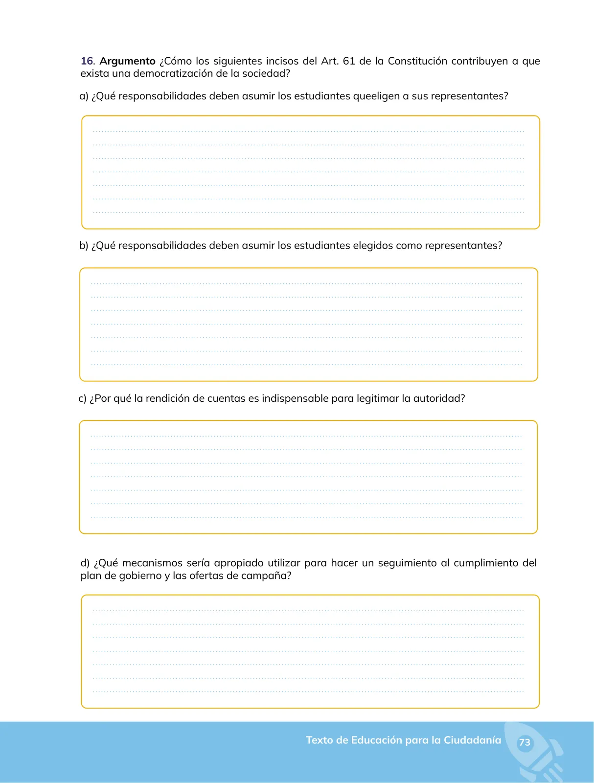 Página 74 de Educacion Ciudadania · 2do BGU · 2024