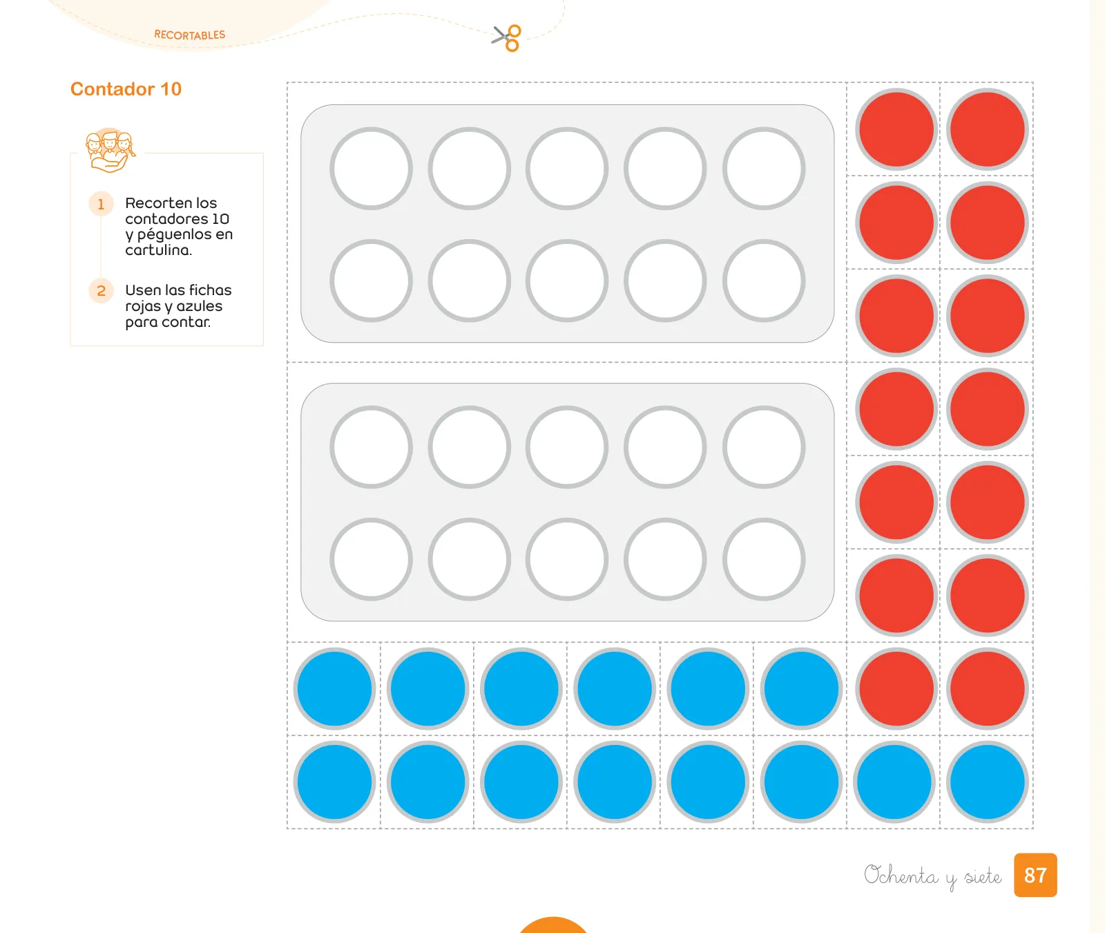 Página 89 de Cuadernillo de Matemática 1, primer grado de Primaria · 2023