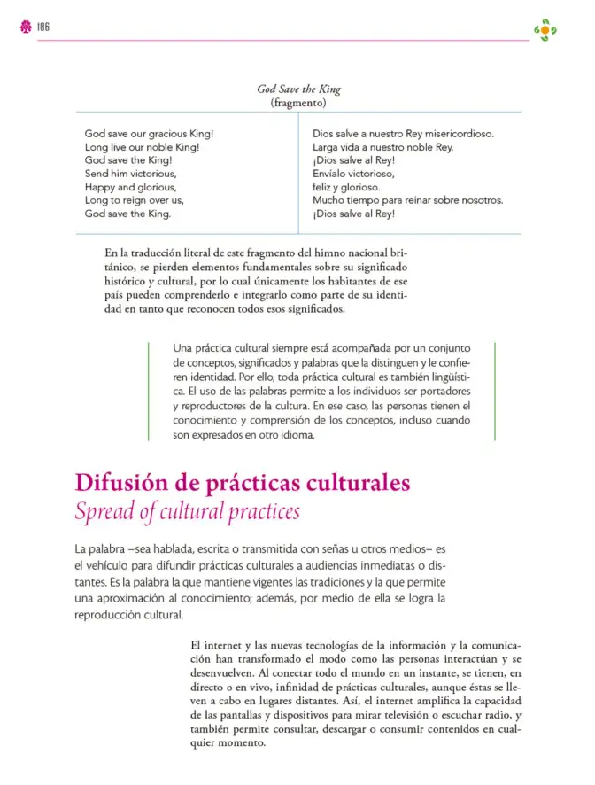 Página 187 de Colección Nanahuatzin. Lenguajes. Libro de Educación Secundaria Grado 3° Ciclo Escolar 2025 - 2026
