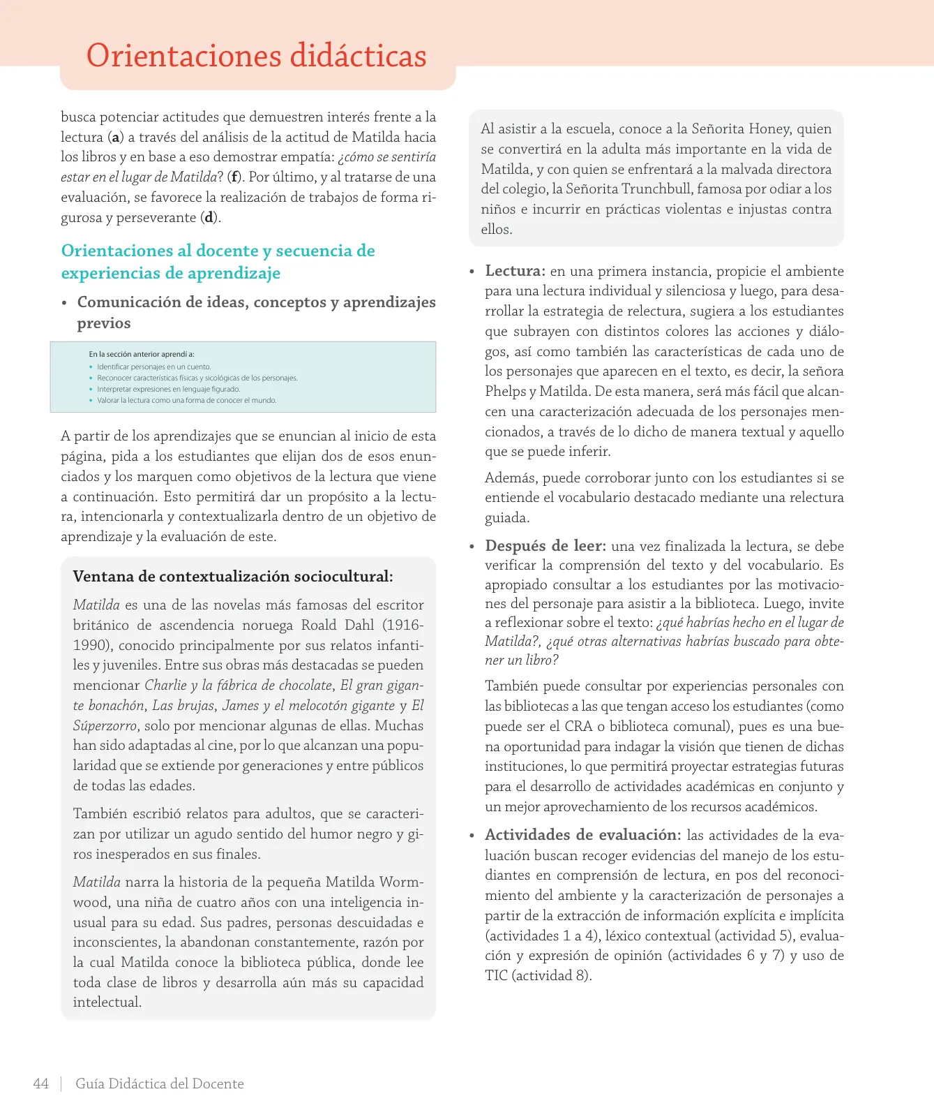 Miniatura página 46 de Lenguaje y Comunicación – Cuarto Básico | Texto del Estudiante MINEDUC – Descargar PDF · 2024