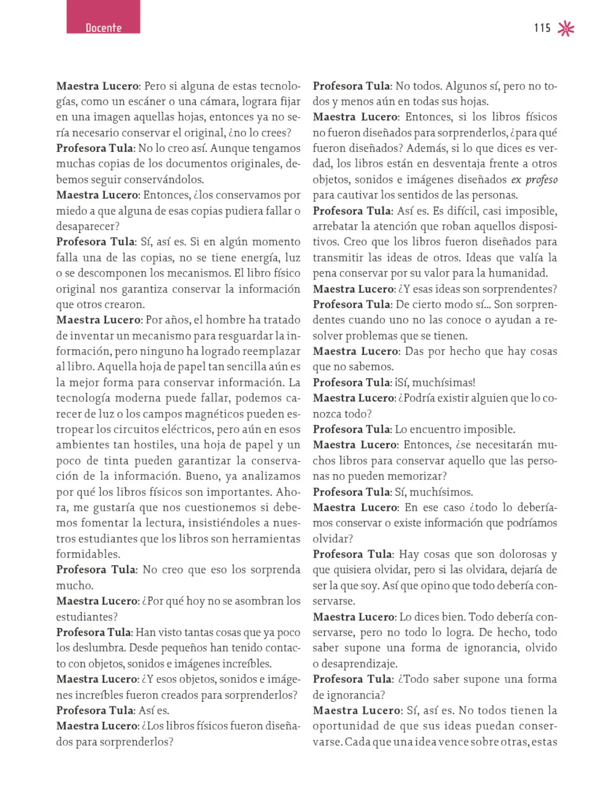 Miniatura página 116 de Un libro sin recetas para la maestra y el maestro. Fase 2  Libro de Educación Preescolar Grado 1°, 2°, 3°  Ciclo Escolar 2025 - 2026