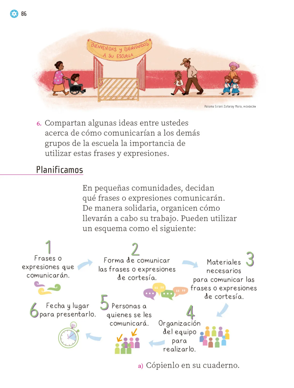 Página 87 de Proyectos Escolares. Libro de Educación Primaria Grado 1° Ciclo Escolar 2025 - 2026