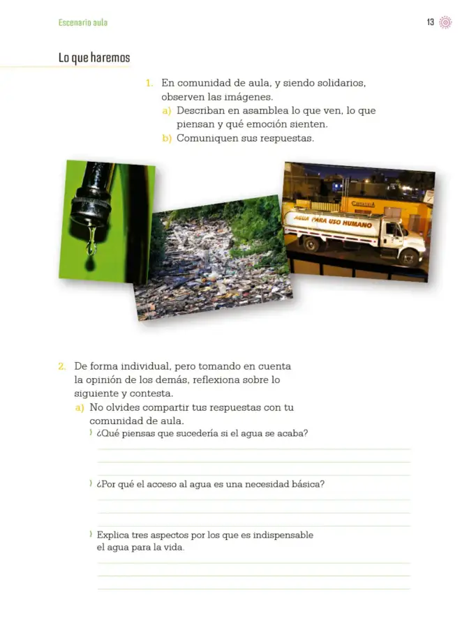 Página 16 de Proyectos de Aula. Libro de Educación Primaria Grado 3° Ciclo Escolar 2025 - 2026