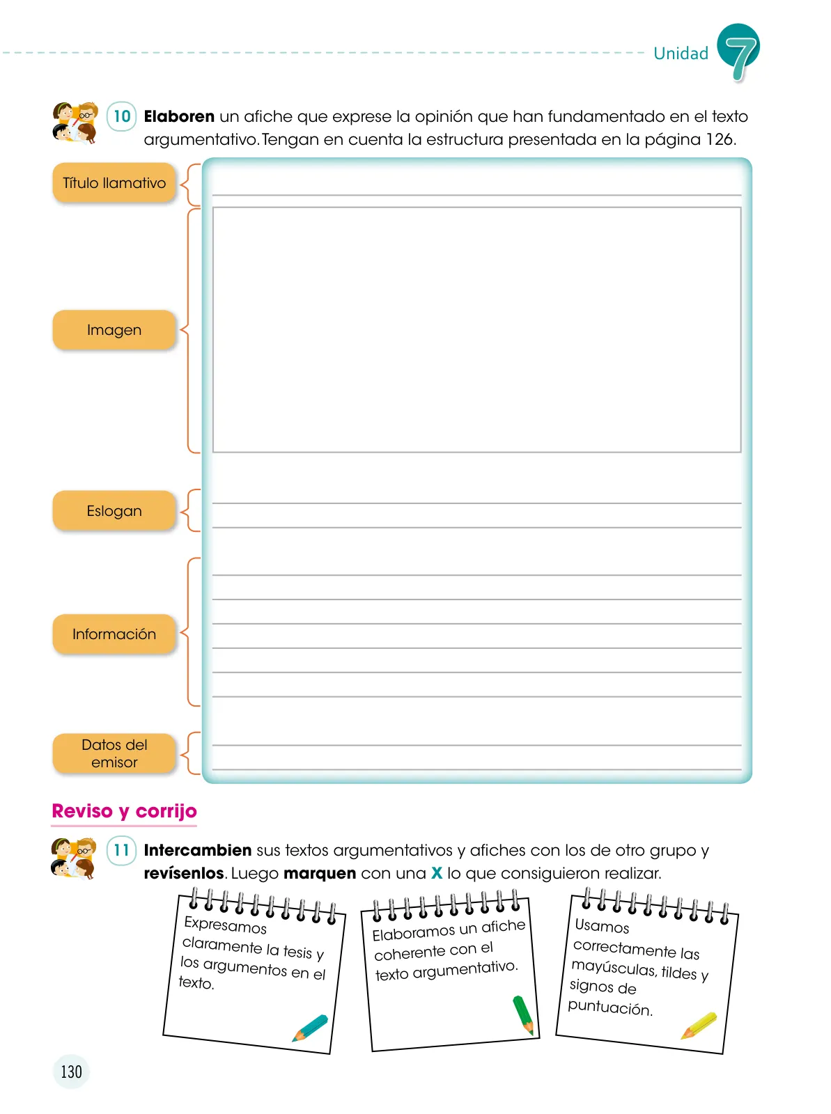 Página 131 de Comunicación 6 : cuaderno de trabajo para sexto grado de Educación Primaria 2019 · 2019