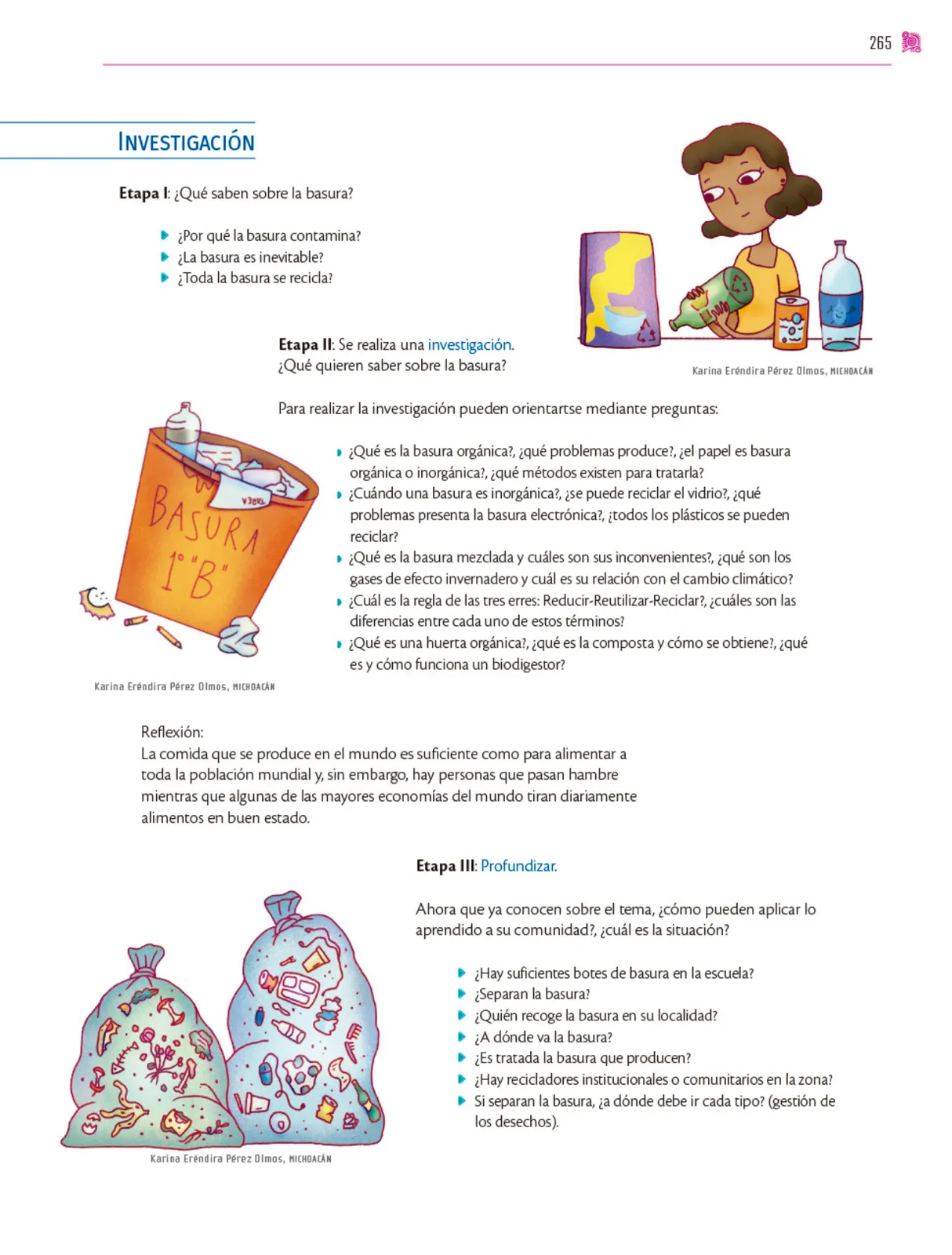 Miniatura página 266 de Colección Ximhai. Nuestro libro de proyectos.   Libro de Educación Secundaria Grado 1°  Ciclo Escolar 2025 - 2026