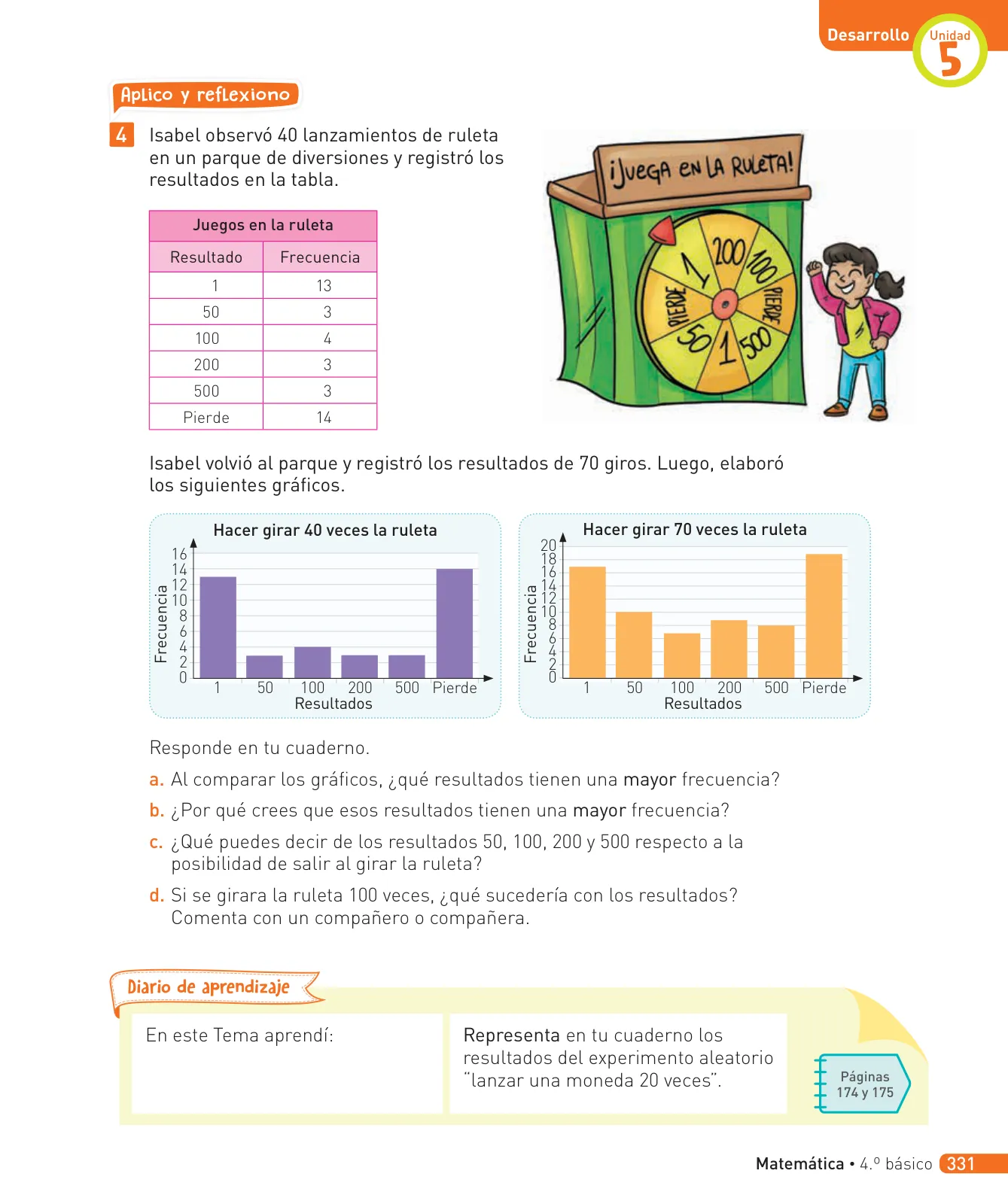 Miniatura página 262 de Matemática – Cuarto Básico | Texto del Estudiante MINEDUC – Descargar PDF · 2024