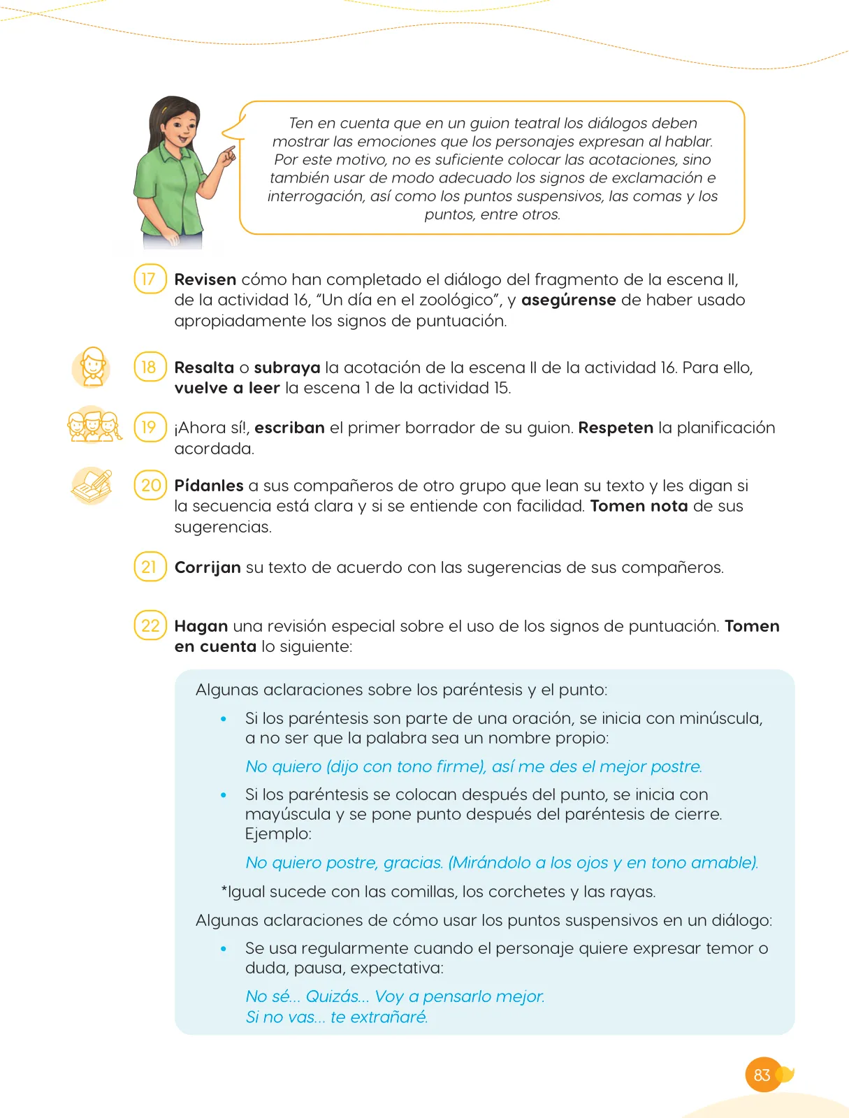 Página 85 de Cuadernillo de Comunicación 6, sexto grado de Primaria · 2023