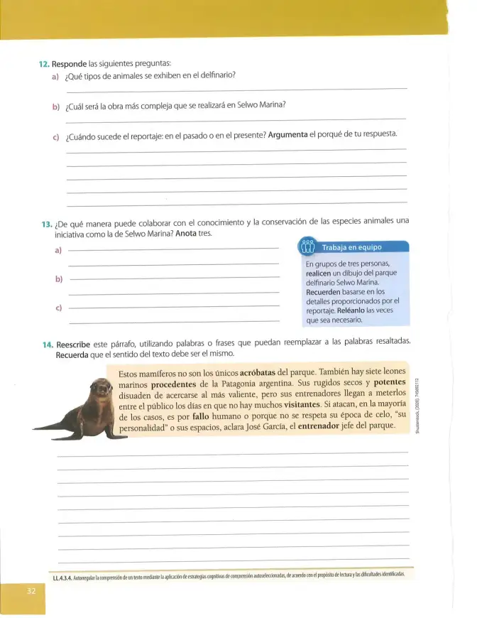 Página 32 de Lengua Y Literatura 8° · Egb 8 Lengua Y Literatura 2025 · 2025