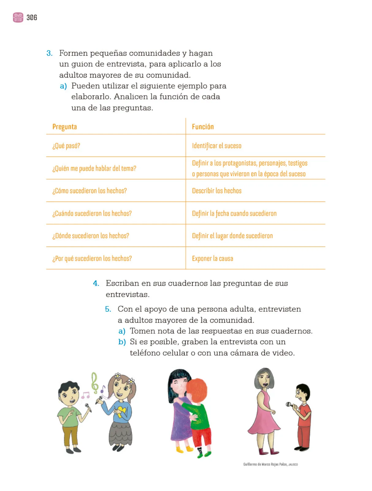 Miniatura página 309 de Proyectos Comunitarios.   Libro de Educación Primaria Grado 4°  Ciclo Escolar 2025 - 2026