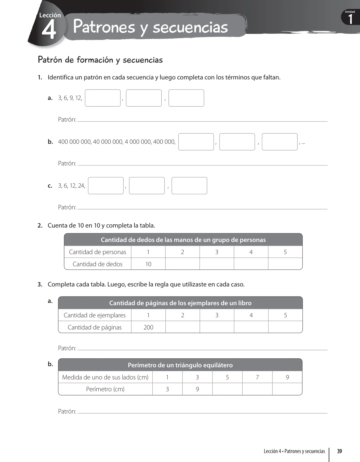 Página 41 de Matemática – Quinto Básico | Texto del Estudiante MINEDUC – Descargar PDF · 2024