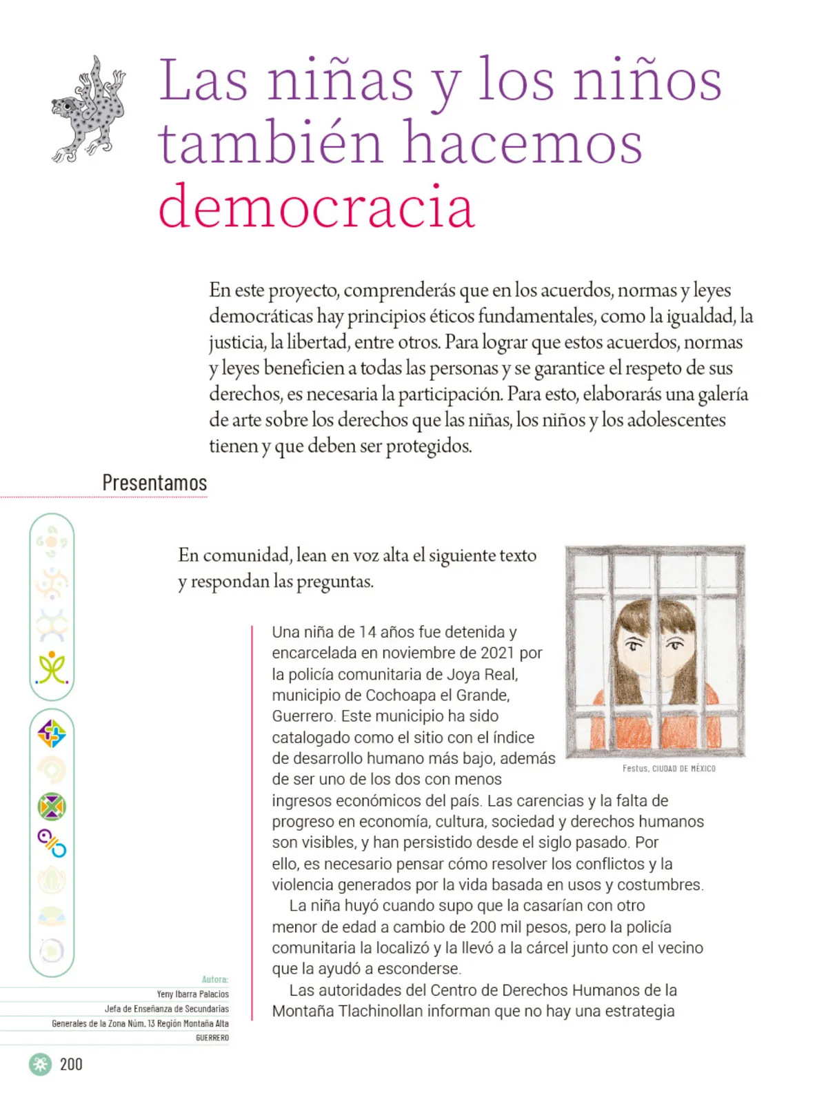 Página 203 de Proyectos Escolares. Libro de Educación Primaria Grado 5° Ciclo Escolar 2025 - 2026