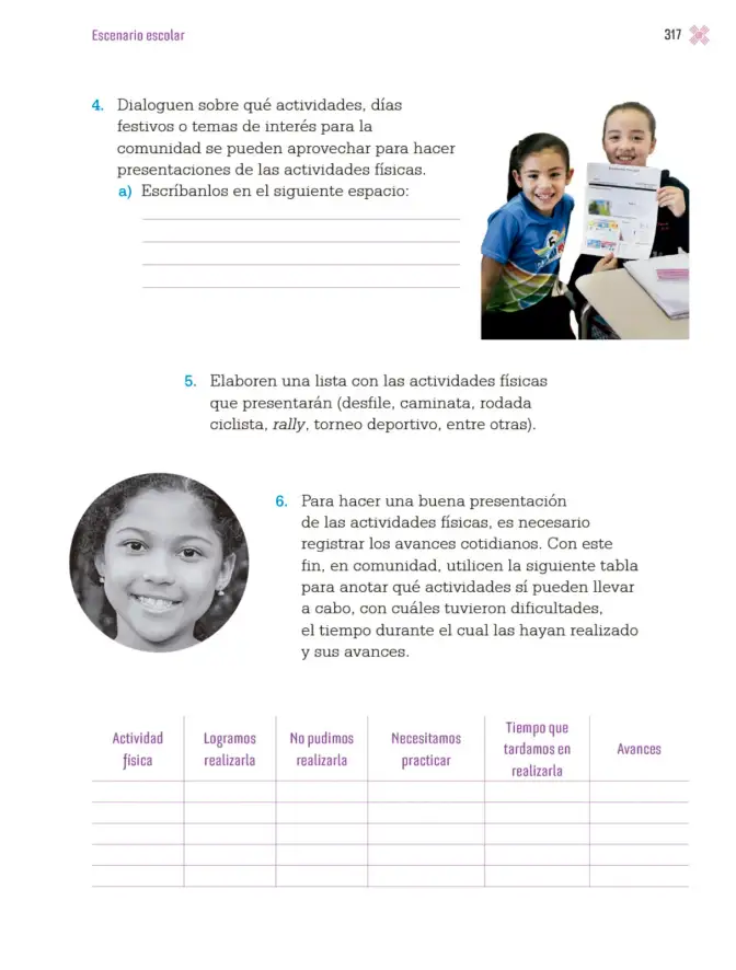 Página 320 de Proyectos Escolares. Libro de Educación Primaria Grado 4° Ciclo Escolar 2025 - 2026