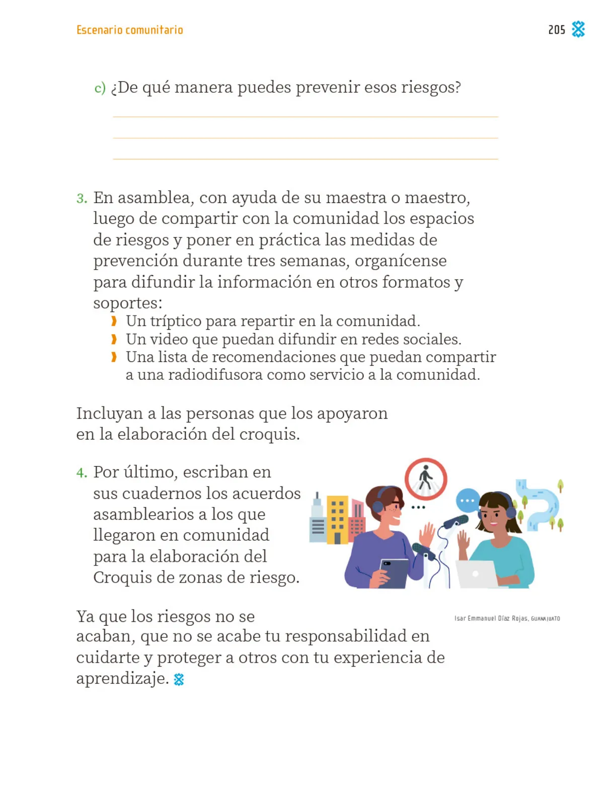 Página 208 de Proyectos Comunitarios.   Libro de Educación Primaria Grado 2°  Ciclo Escolar 2025 - 2026
