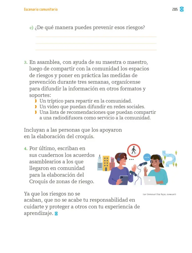 Página 208 de Proyectos Comunitarios. Libro de Educación Primaria Grado 2° Ciclo Escolar 2025 - 2026
