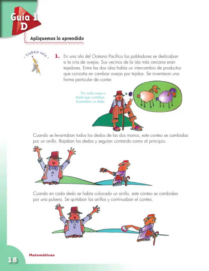Página 18 de Matematica 4° · Cartilla 01