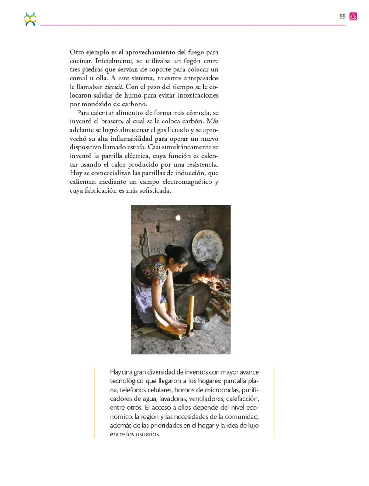 Página 100 de Colección Ximhai. De lo humano y lo comunitario. Libro de Educación Secundaria Grado 1° Ciclo Escolar 2025 - 2026