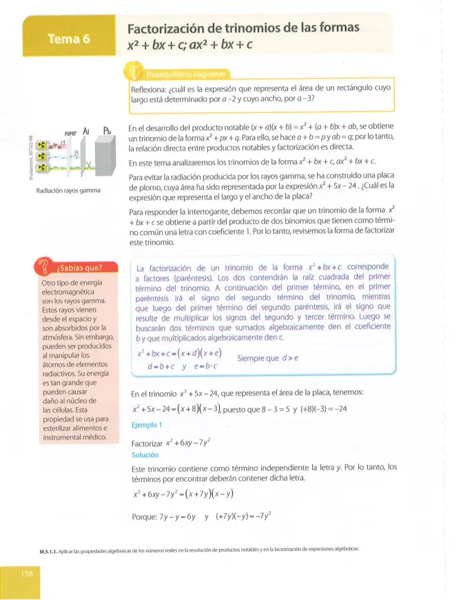 Página 156 de Matematica 9° · Egb 9 Matematica 2025 · 2025