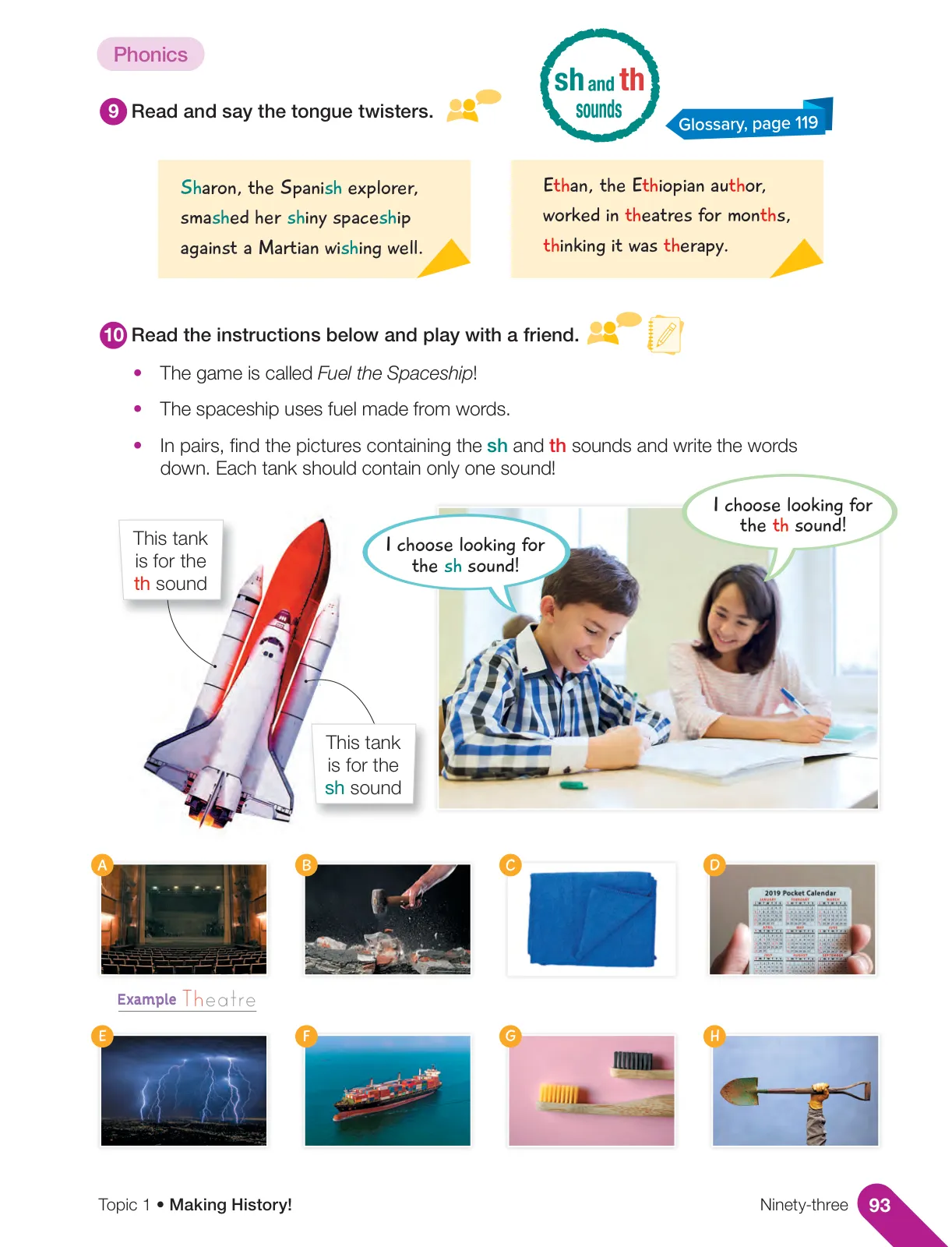 Miniatura página 95 de Inglés – Sexto Básico | Student’s Book MINEDUC – Descargar PDF · 2024