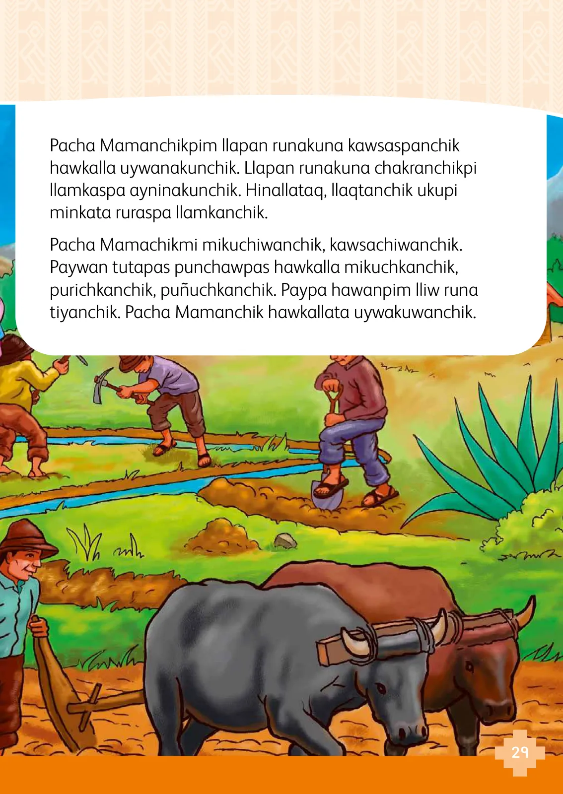 Miniatura página 31 de 1 yachaykuna, ruraykuna - Chanka Urin Qichwa. Saberes y Haceres III 1 - Primaria - Quechua Chanka · 2024
