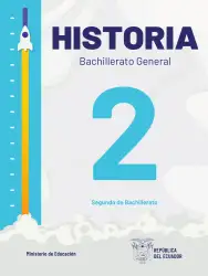 Portada de Historia · 2do BGU · 2024