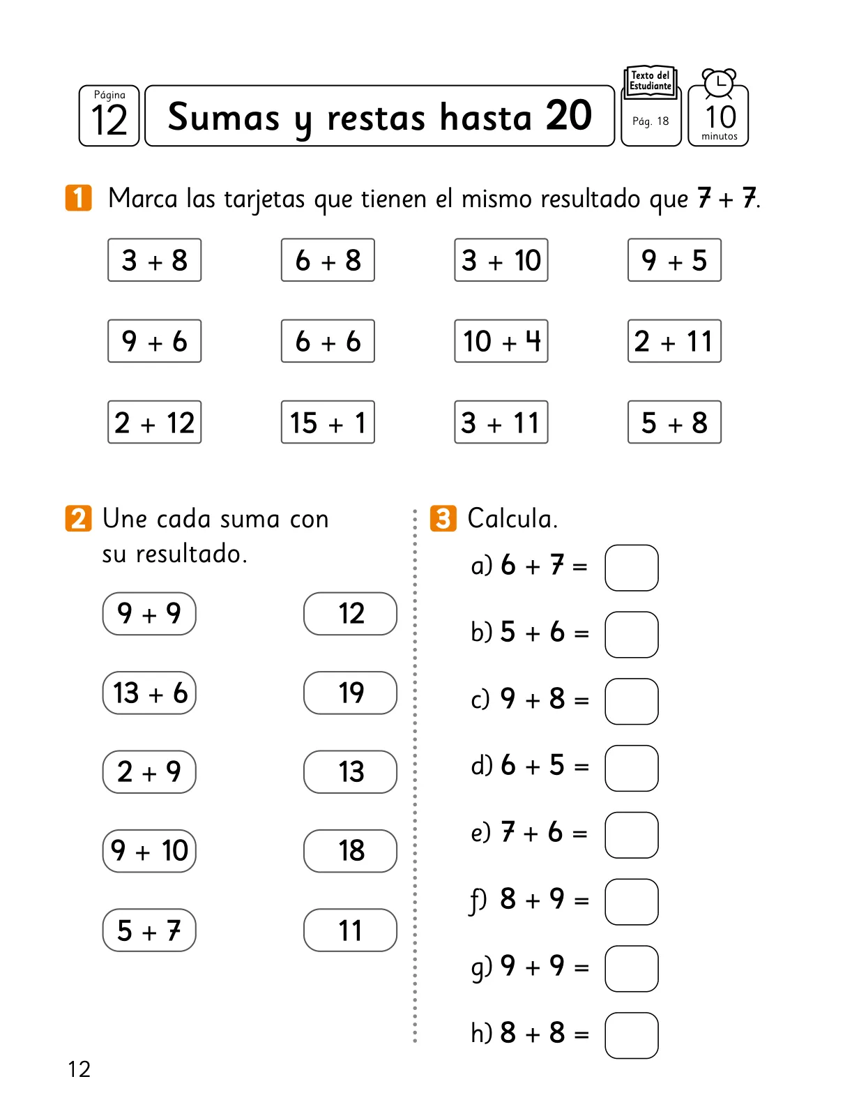 Miniatura página 13 de Sumo Primero – Segundo Básico | Texto del Estudiante MINEDUC – Descargar PDF · 2024