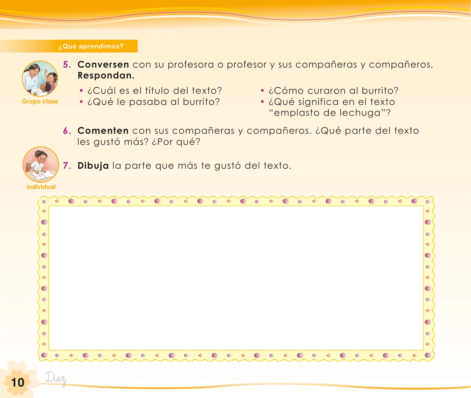 Miniatura página 12 de Comunicación 1 : cuaderno de trabajo para primer grado de Educación Primaria 2019 · 2019