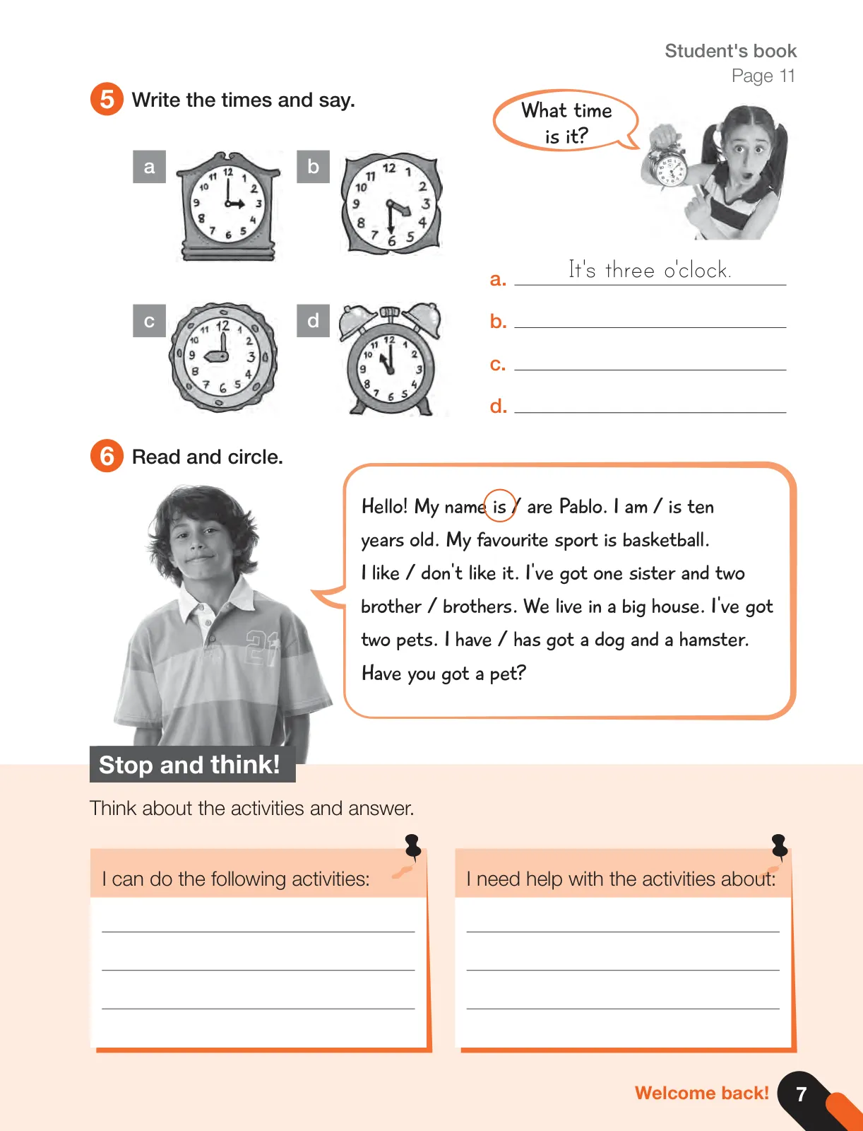 Miniatura página 9 de Inglés – Cuarto Básico | Texto del Estudiante MINEDUC – Descargar PDF · 2024