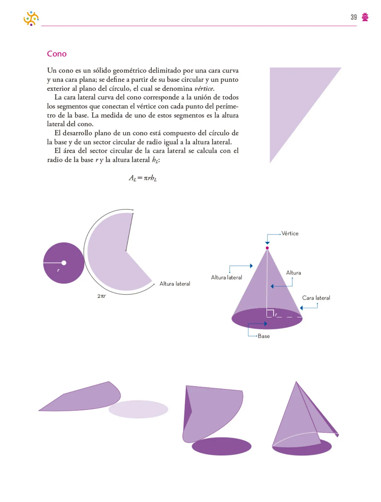 Página 40 de Colección Nanahuatzin. Saberes y pensamiento científico. Libro de Educación Secundaria Grado 3° Ciclo Escolar 2025 - 2026