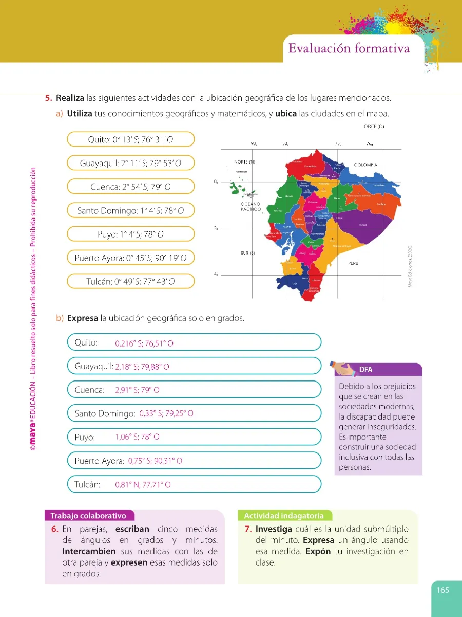 Miniatura página 167 de Matematica · 6 EGB · 2025