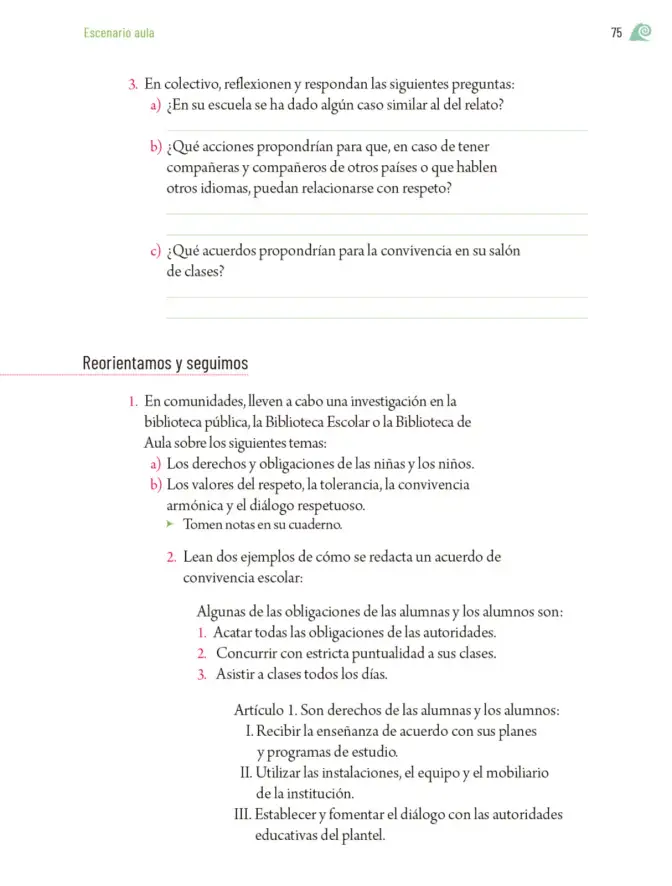 Página 78 de Proyectos de Aula. Libro de Educación Primaria Grado 5° Ciclo Escolar 2025 - 2026