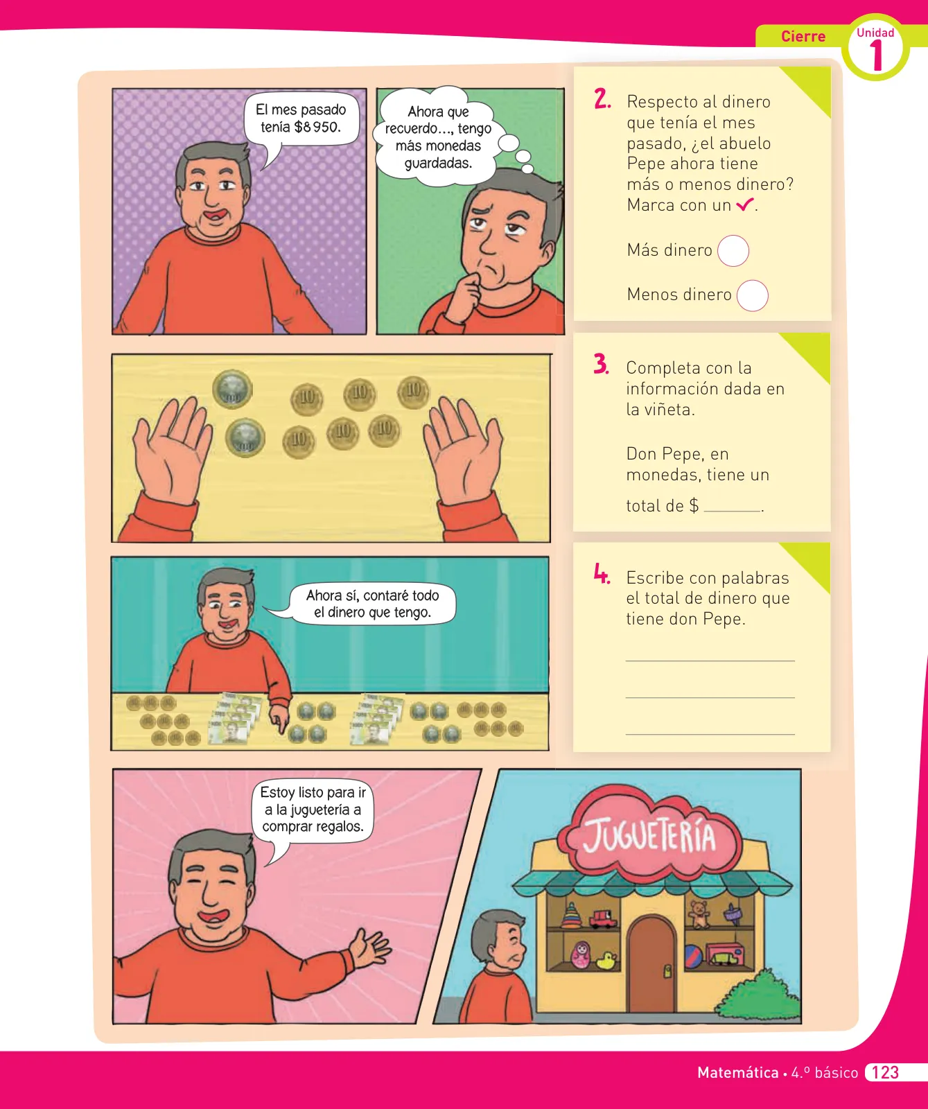 Página 196 de Matemática – Cuarto Básico | Texto del Estudiante MINEDUC – Descargar PDF · 2024