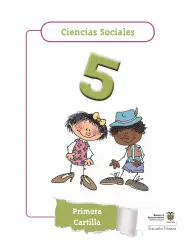 Portada de Ciencias Sociales 5° · Cartilla 01