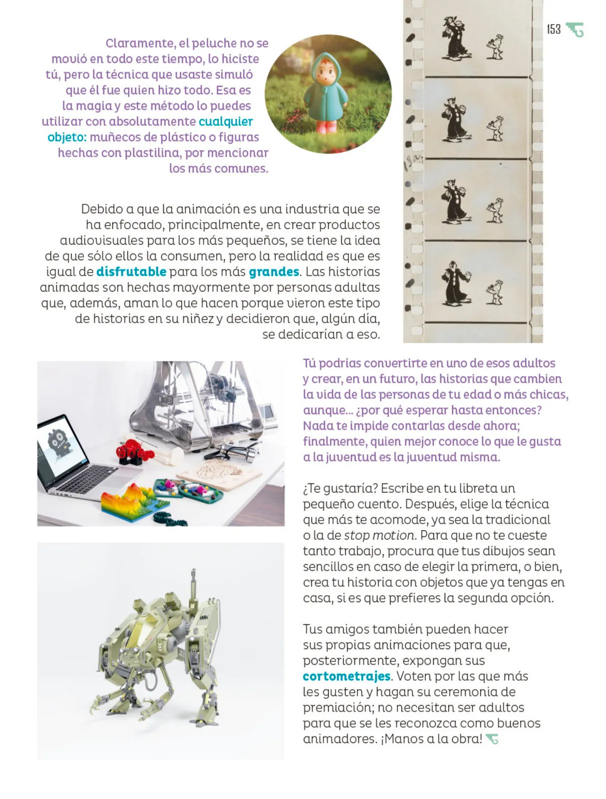 Miniatura página 154 de Múltiples lenguajes.   Libro de Educación Primaria Grado 6°  Ciclo Escolar 2025 - 2026