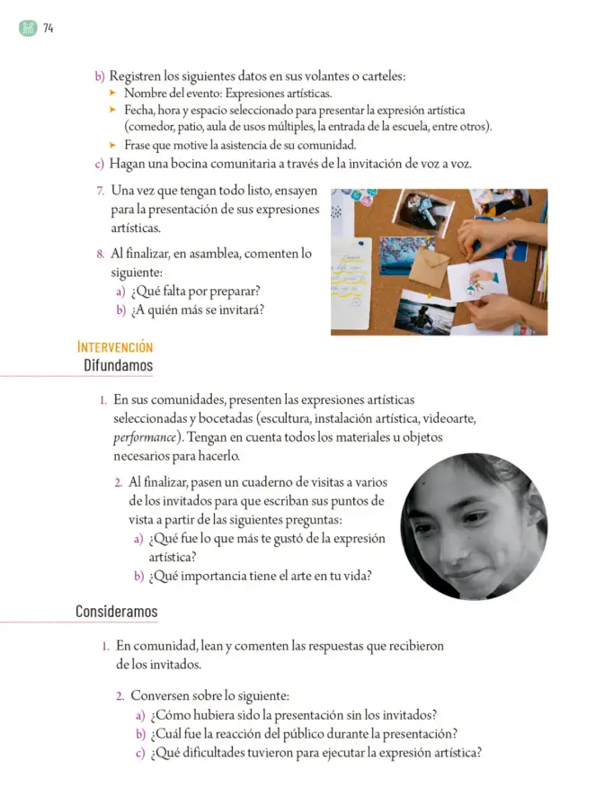 Página 77 de Proyectos Comunitarios. Libro de Educación Primaria Grado 6° Ciclo Escolar 2025 - 2026