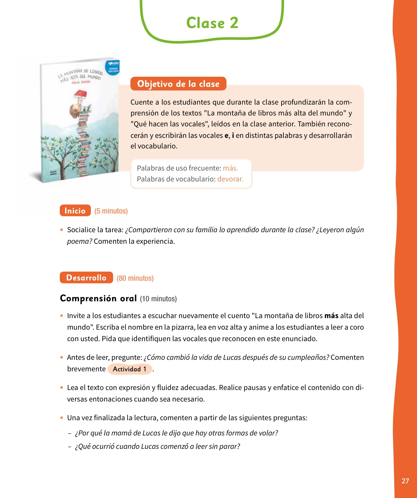 Página 28 de Lenguaje y Comunicación – Primero Básico | Texto del Estudiante MINEDUC – Descargar PDF · 2024