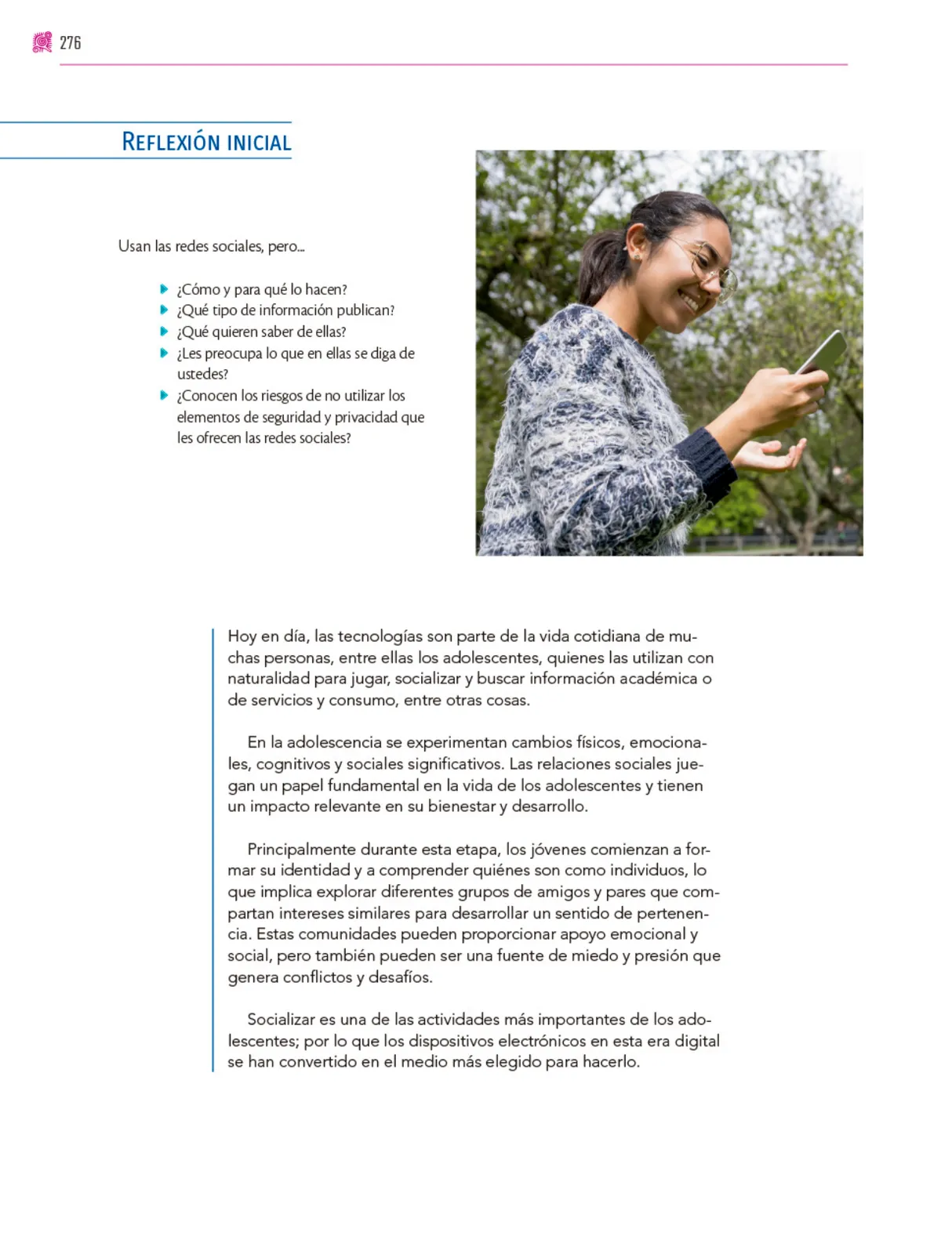 Página 277 de Colección Ximhai. Nuestro libro de proyectos. Libro de Educación Secundaria Grado 1° Ciclo Escolar 2025 - 2026