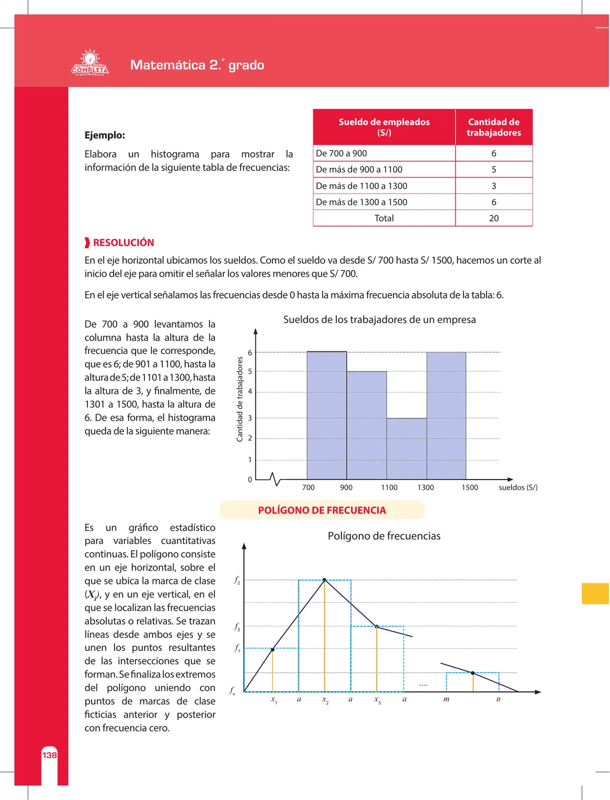 Miniatura página 138 de Matemática 2 : cuaderno de reforzamiento pedagógico - JEC · 2016