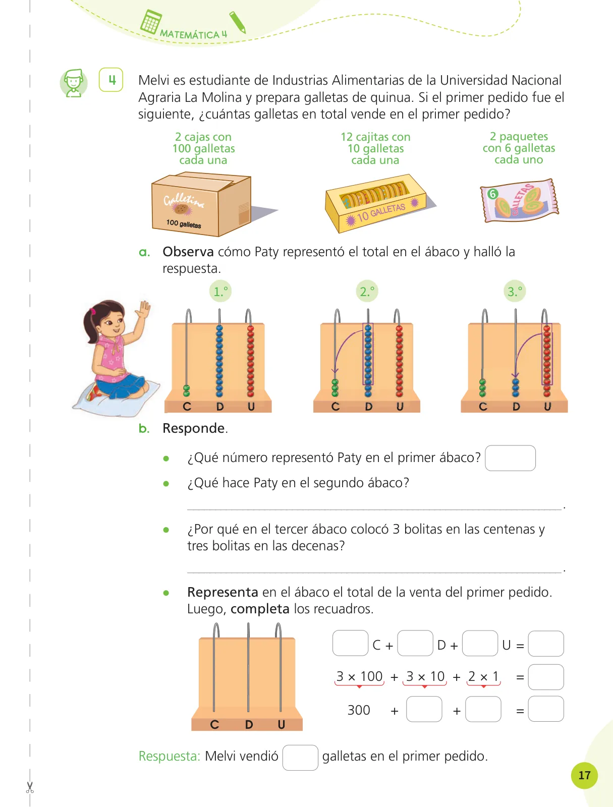 Miniatura página 19 de Cuadernillo de Matemática 4, cuarto grado de Primaria · 2023