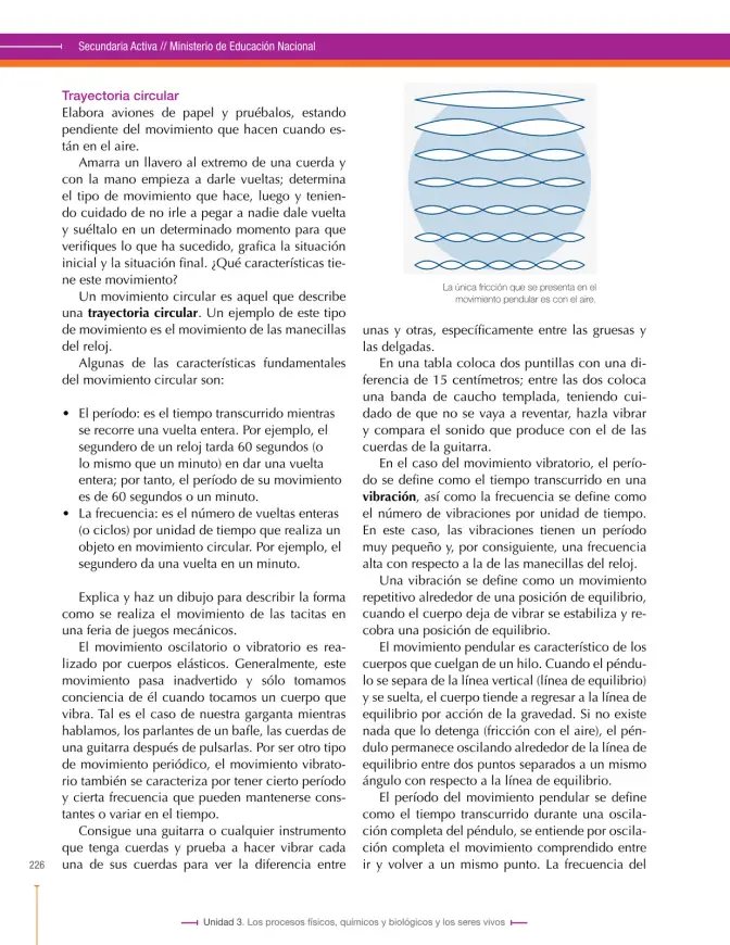 Página 226 de Ciencias Naturales 8° · Secundaria Activa