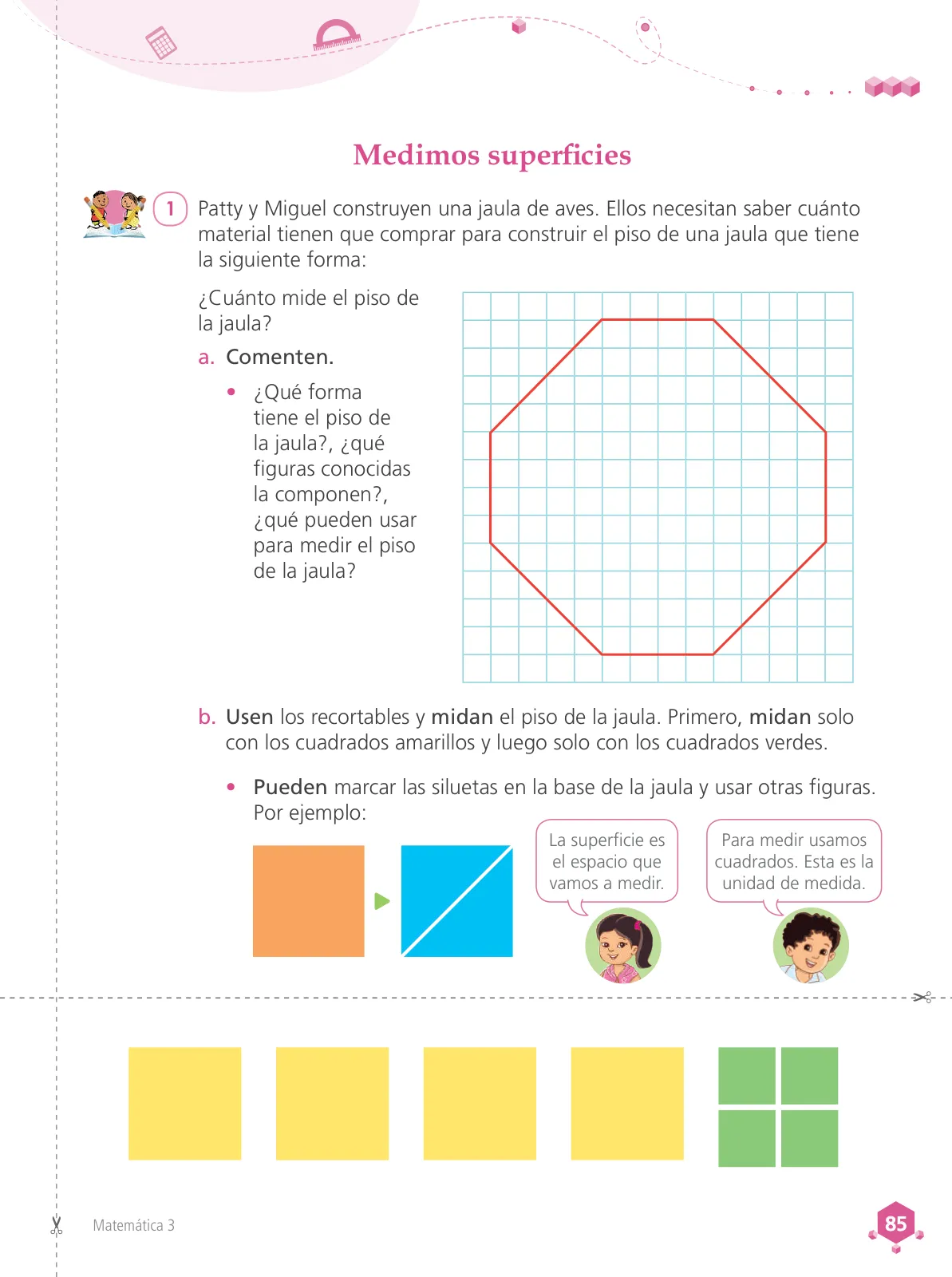 Miniatura página 87 de Matemática 3 : cuaderno de trabajo para tercer grado de Educación Primaria 2019 · 2019