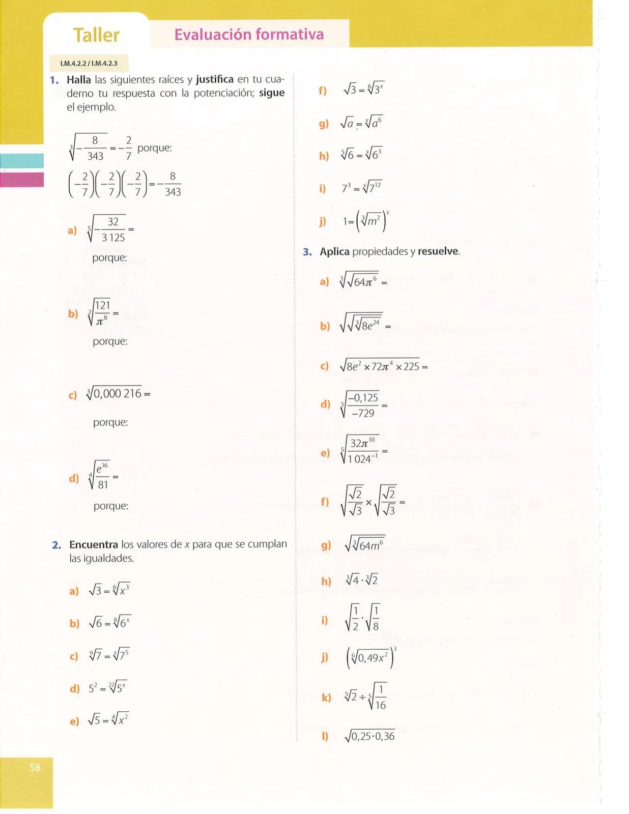 Miniatura página 58 de Matematica · 9 EGB · 2025