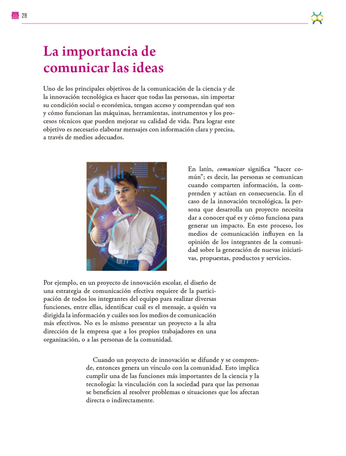 Miniatura página 29 de Colección Nanahuatzin. De lo humano y lo comunitario.   Libro de Educación Secundaria Grado 3°  Ciclo Escolar 2025 - 2026