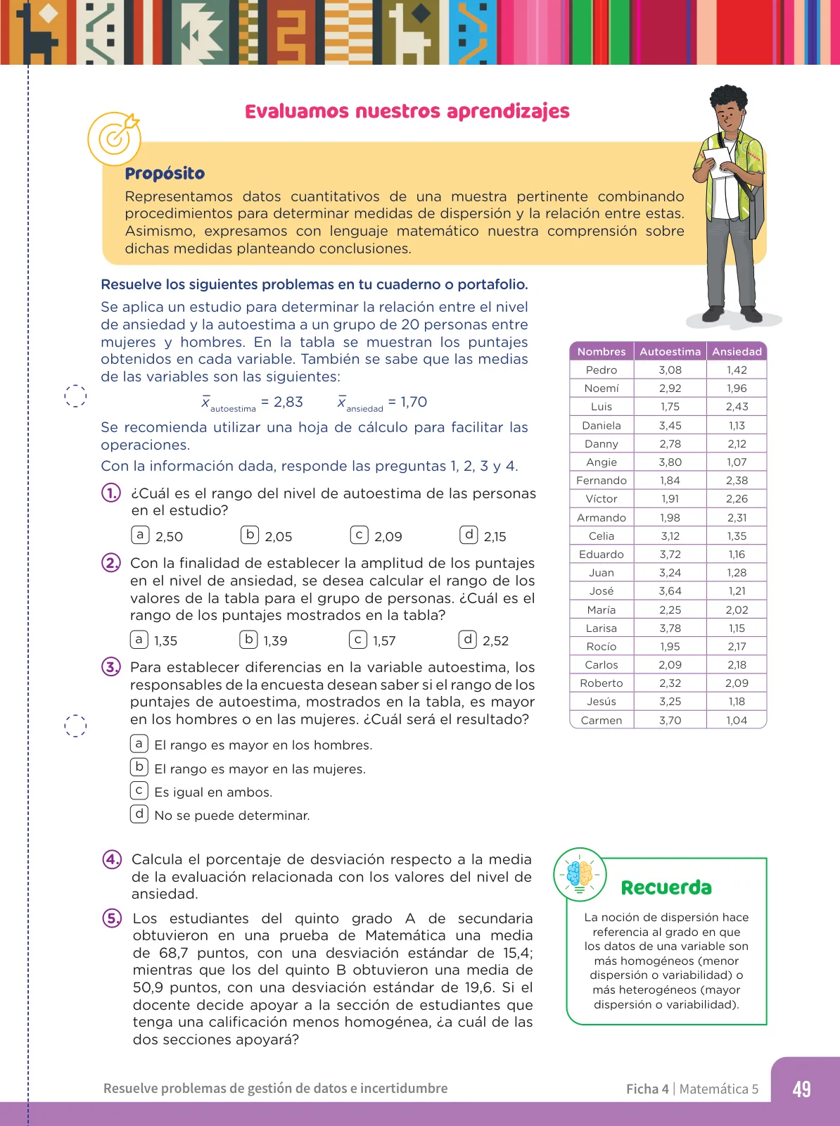 Miniatura página 51 de Fichas de Matemática 5 · 2024