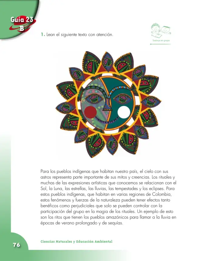 Página 76 de Ciencias Naturales 3° · Cartilla 03