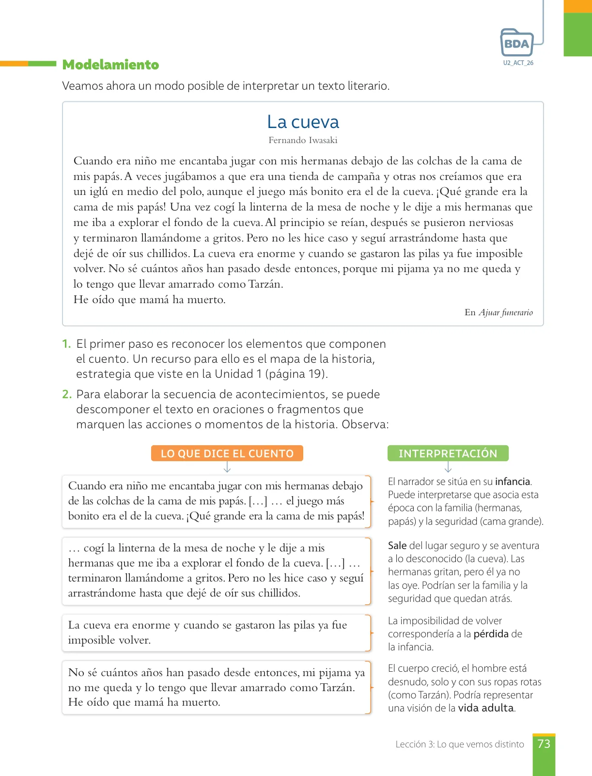 Miniatura página 75 de Lengua y Literatura – Octavo Básico | Texto del Estudiante MINEDUC – Descargar PDF · 2024