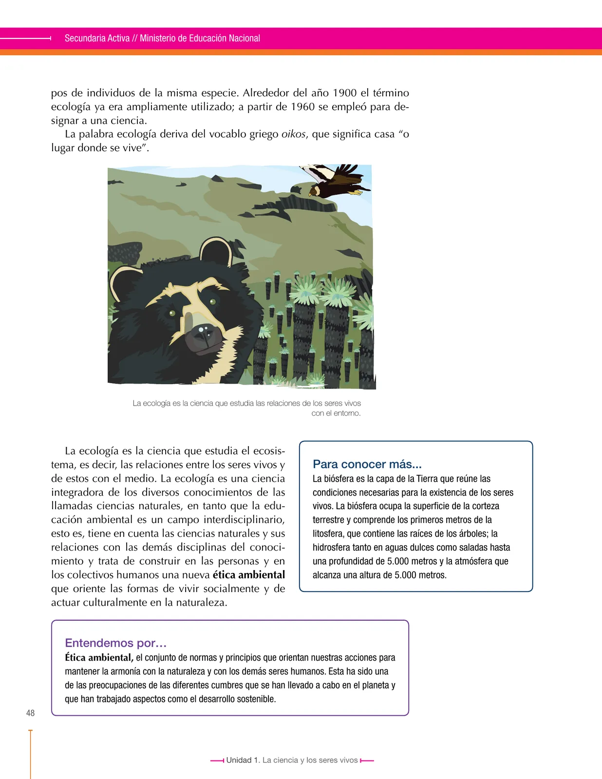Página 48 de Ciencias Naturales 6° · Secundaria Activa