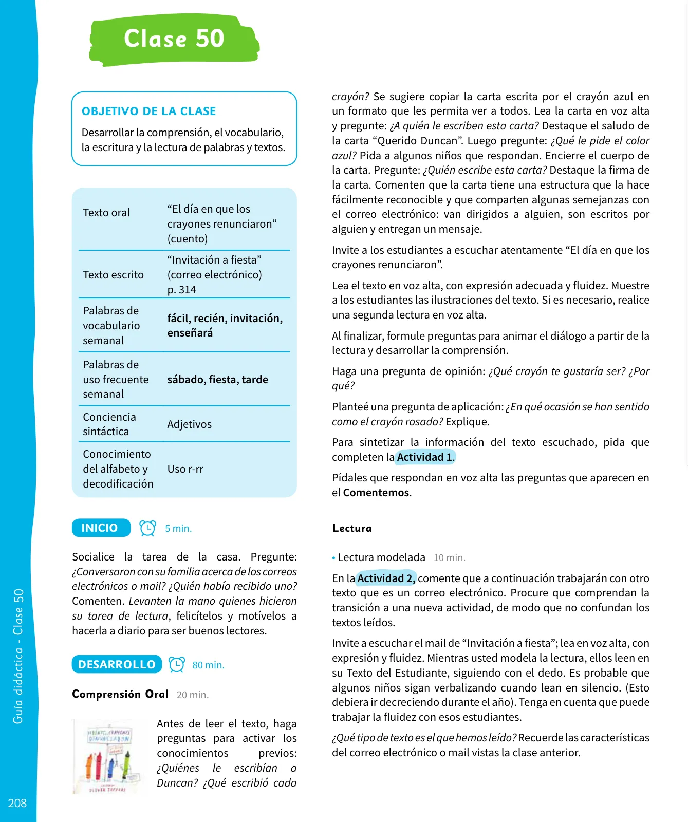 Página 209 de Lenguaje y Comunicación – Segundo Básico – Texto del Estudiante MINEDUC – Descargar PDF · 2024