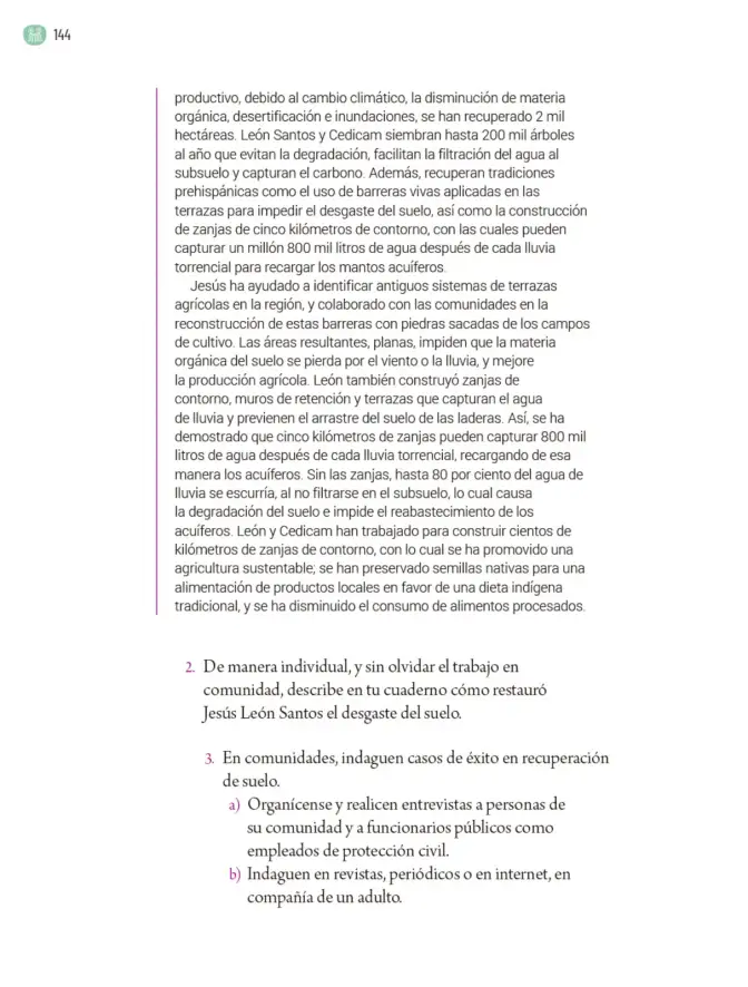 Página 147 de Proyectos Comunitarios. Libro de Educación Primaria Grado 6° Ciclo Escolar 2025 - 2026