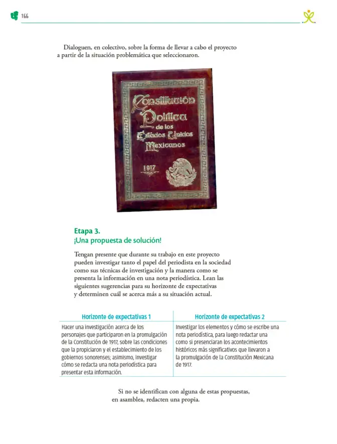 Página 167 de Colección Sk´asolil. Nuestro libro de Proyectos. Tomo III. Libro de Educación Telesecundaria Grado 2° Ciclo Escolar 2025 - 2026